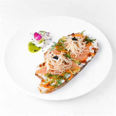 Smoked Salmon Toast